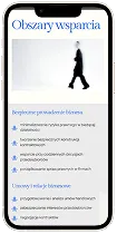 Makieta telefonu z wyświetloną stroną internetową